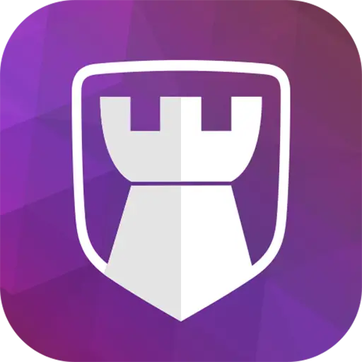 Padvish EDR shield logo on purple gradient background